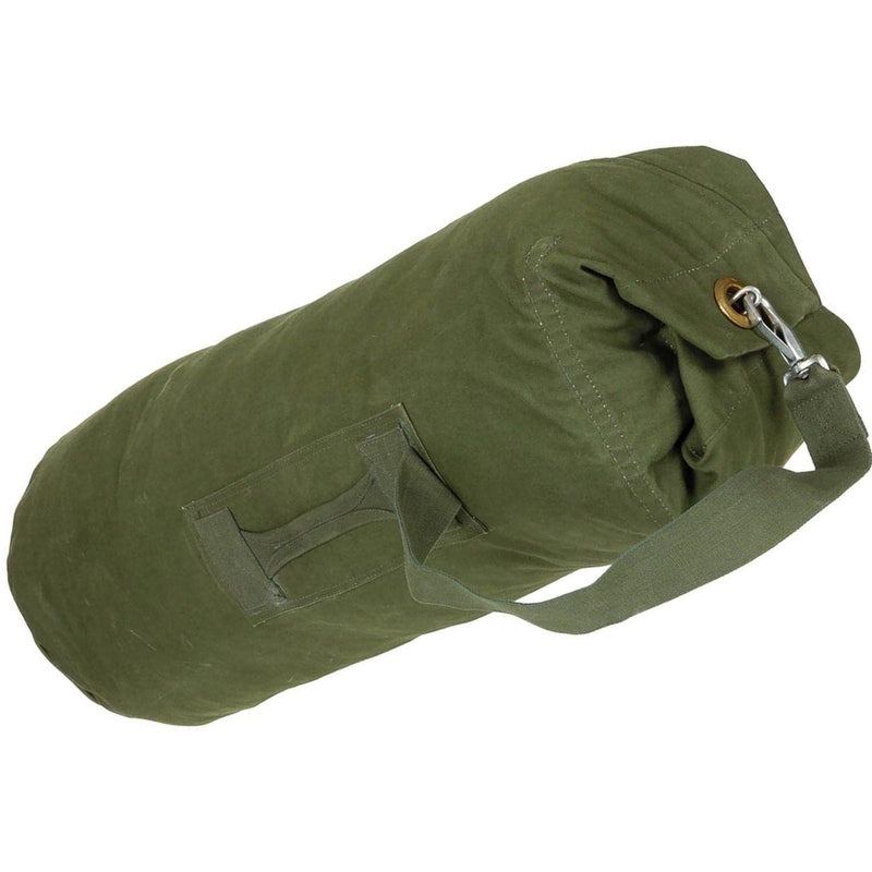 British Army Vintage Cotton Duffle Bag