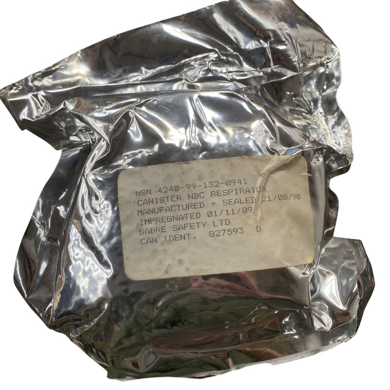 British Army S10 Respirator Filter (Sealed)