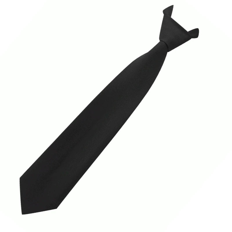 British Black Neck Tie