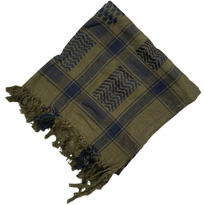 Dutch Army Shemagh, Black and Tan