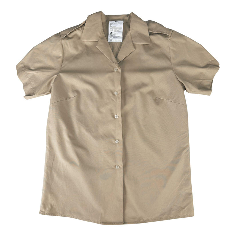 British Army Fawn Shirt, All Ranks, Woman's | Short Sleeve