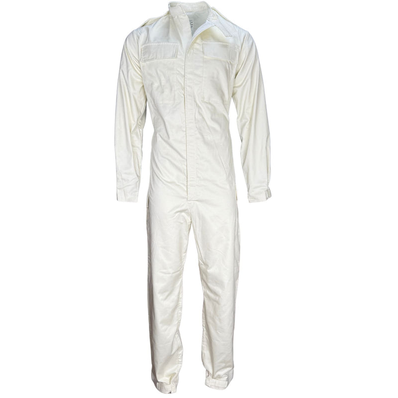 British Army AMR White Fire Retardant Overall