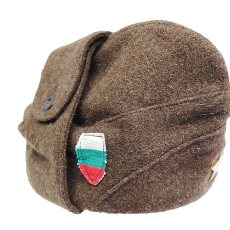 Bulgarian Army Vintage Wool Cold Weather Cap