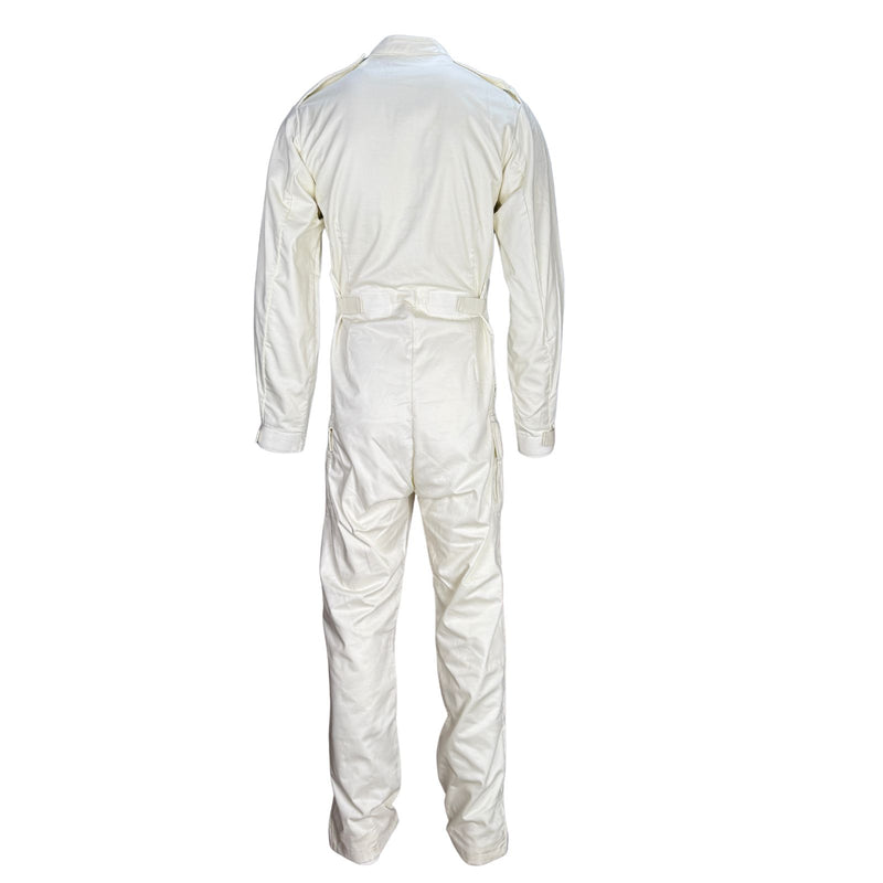British Army AMR White Fire Retardant Overall