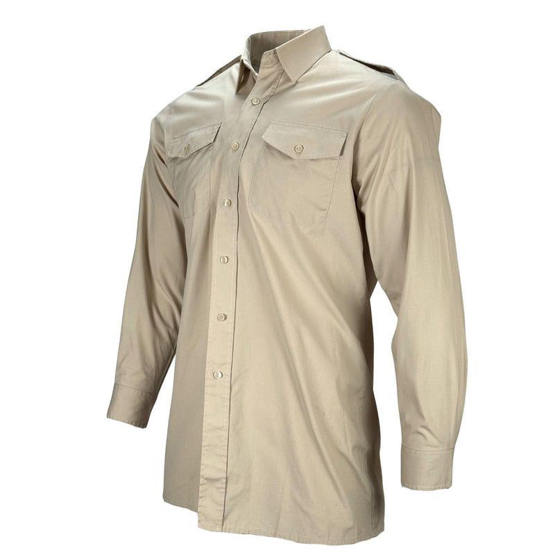 Britsh Army Fawn All Ranks Shirt | Long Sleeve