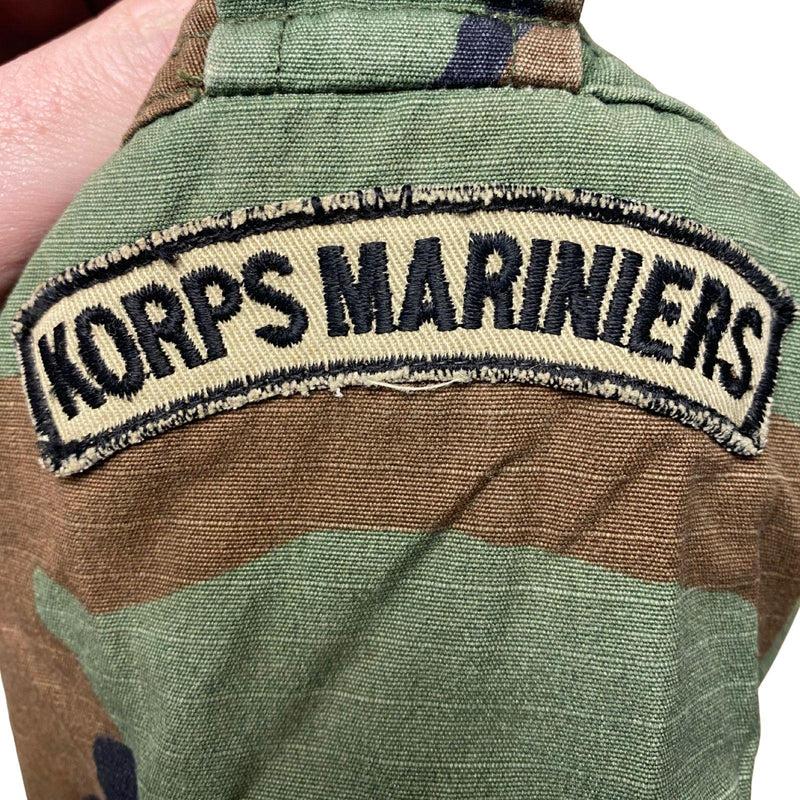 Dutch Marine Corps M81 woodland Camo BDU Jacket