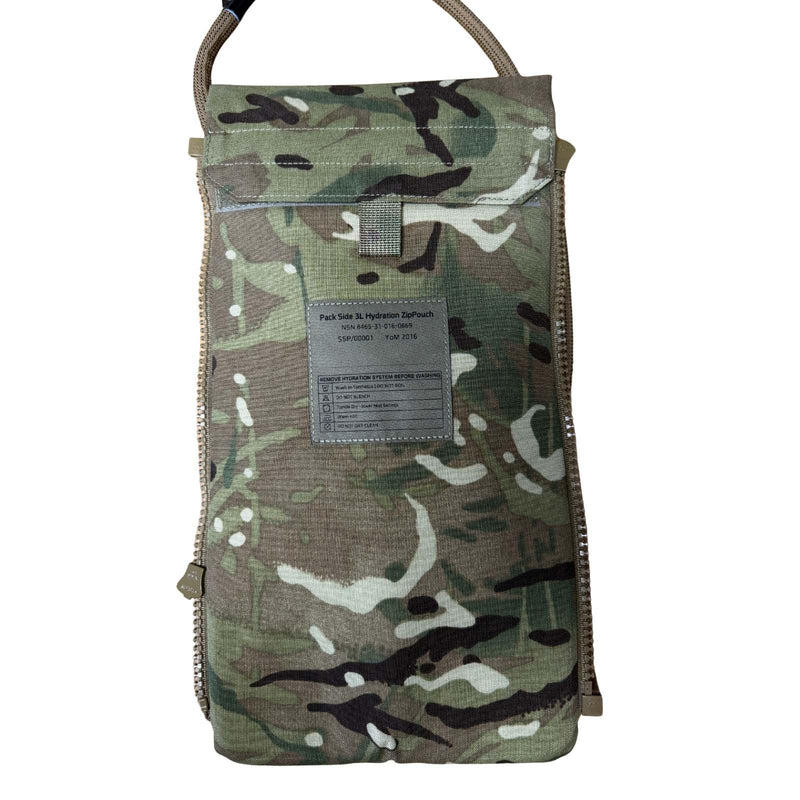 British Army Virtus MTP Hydration Side Zip Pouch