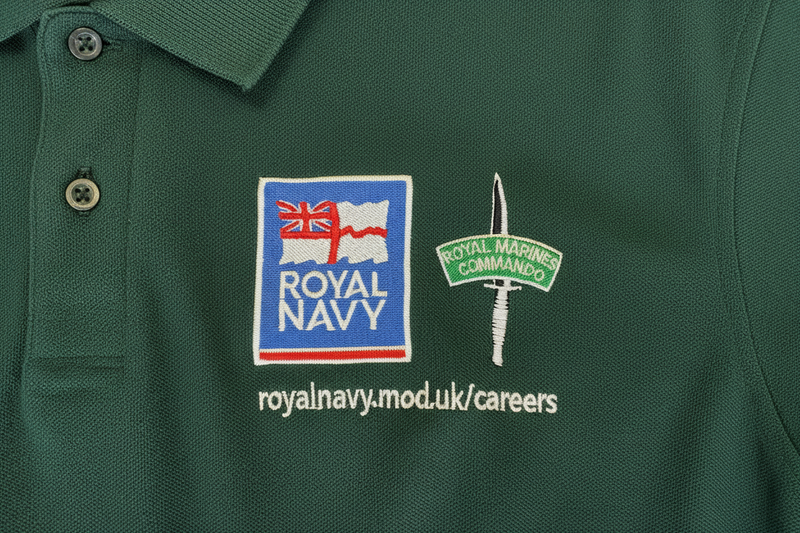 Royal Navy Recruitment Polo Size Medium