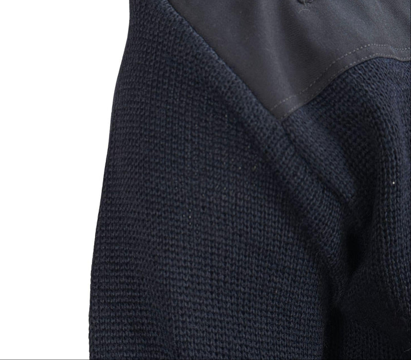Royal Navy Wool Pullover | Textured Knit