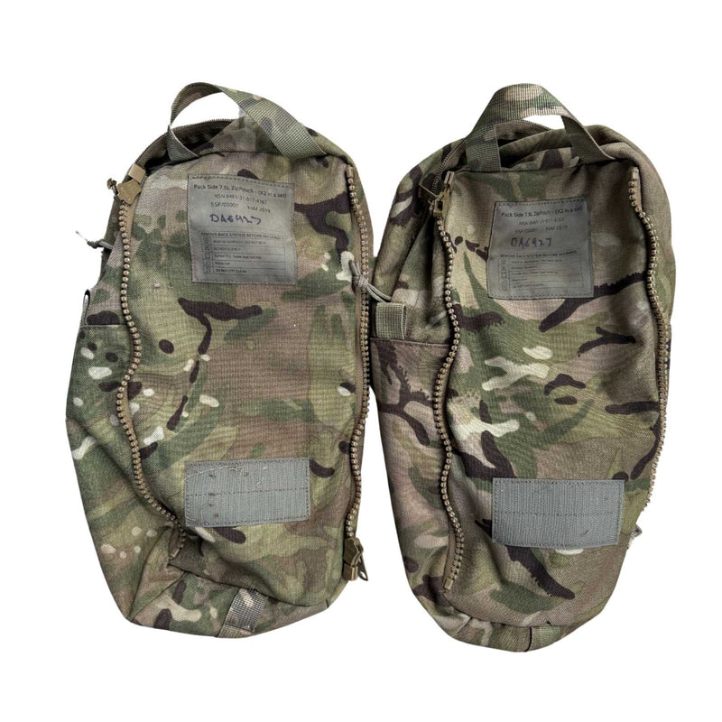 British Army Virtus MTP Side Pouches (7.5l)