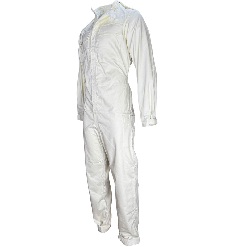 British Army AMR White Fire Retardant Overall