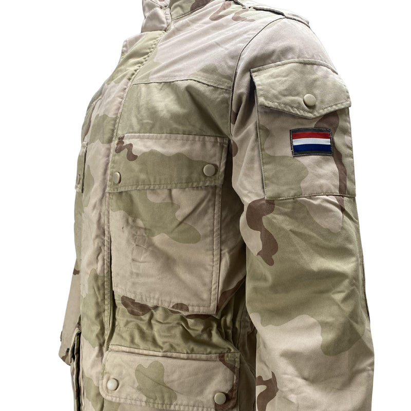 Dutch Army 3 Colour Desert Camo Field Jacket