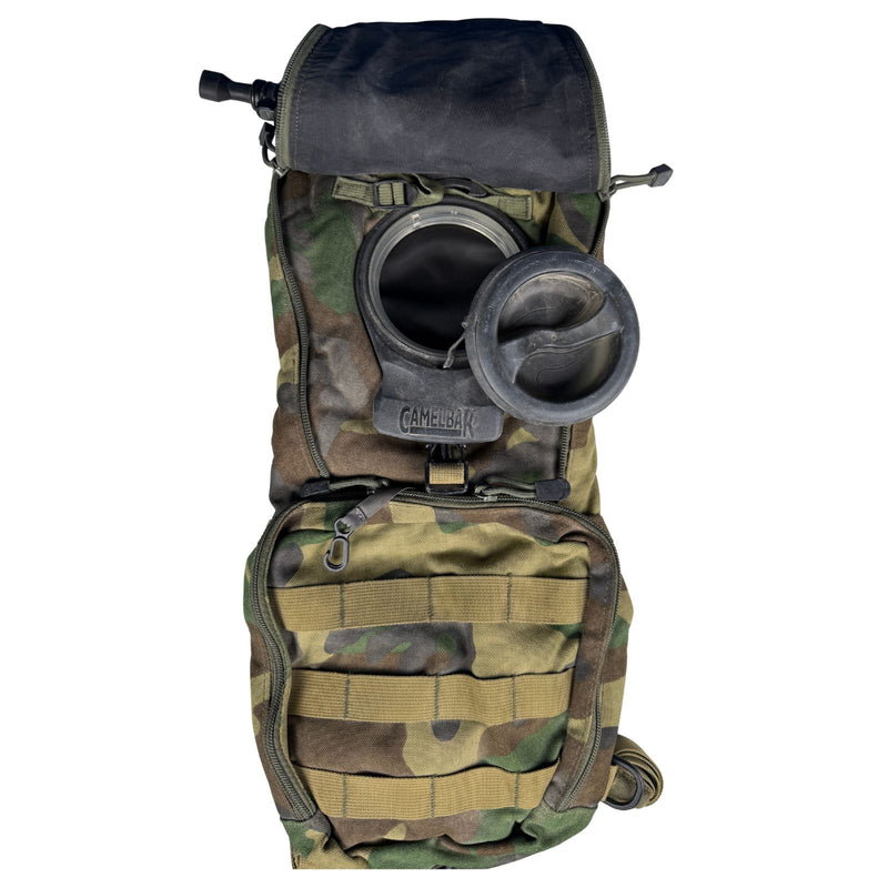 Dutch Army Woodland Molle Hydration System