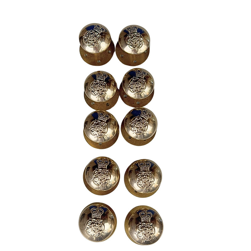 British Army Intelligence Corps Staybrite Buttons x5