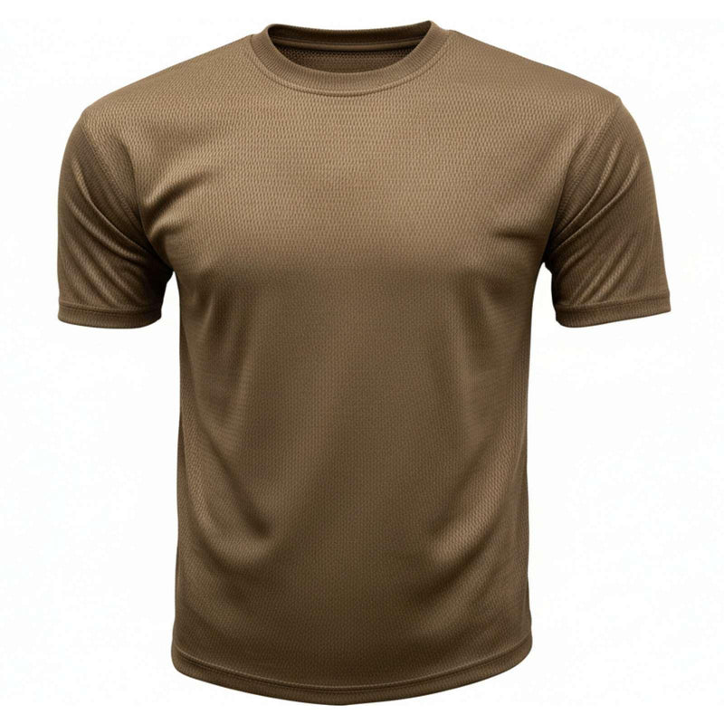 Army Brown Coolmax T-Shirts