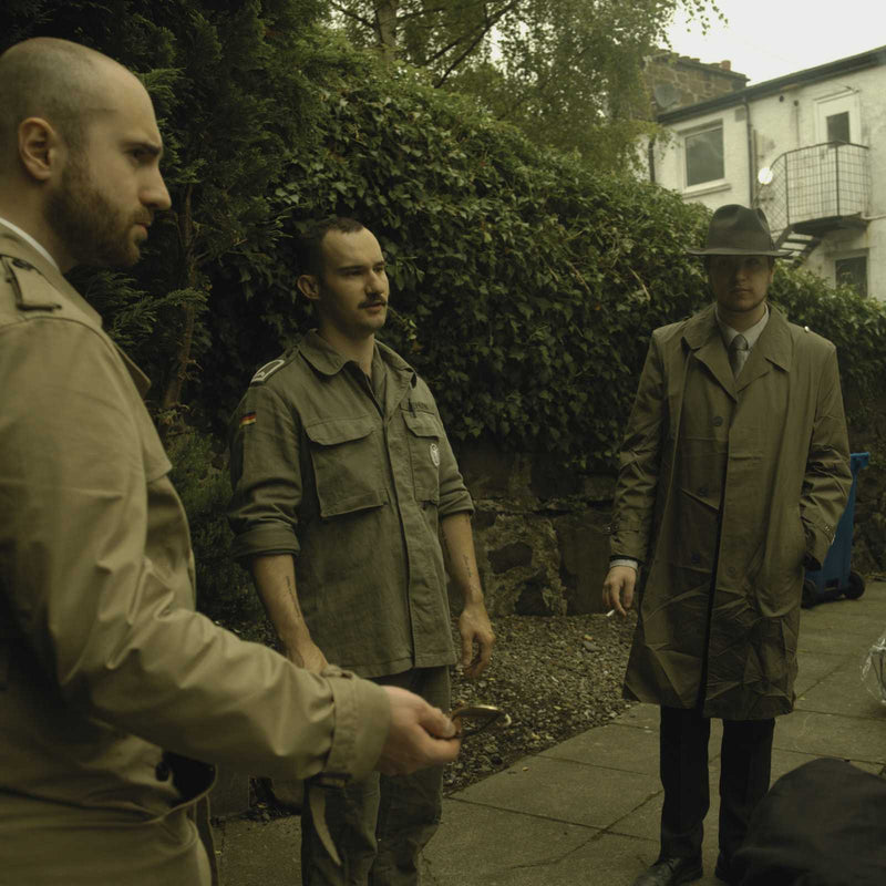 East German NVA Officers Raincoat