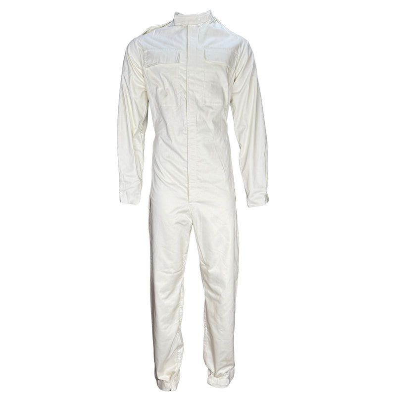 British Army AMR White Fire Retardant Overall