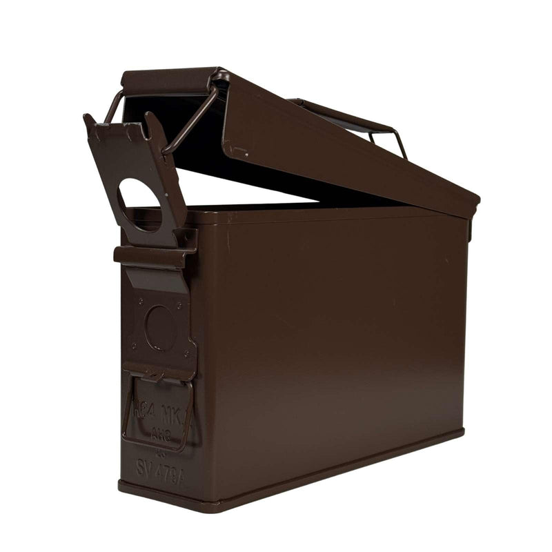 British Army Brown 7.62 H84 MK.I Ammo Boxes and Carry Case