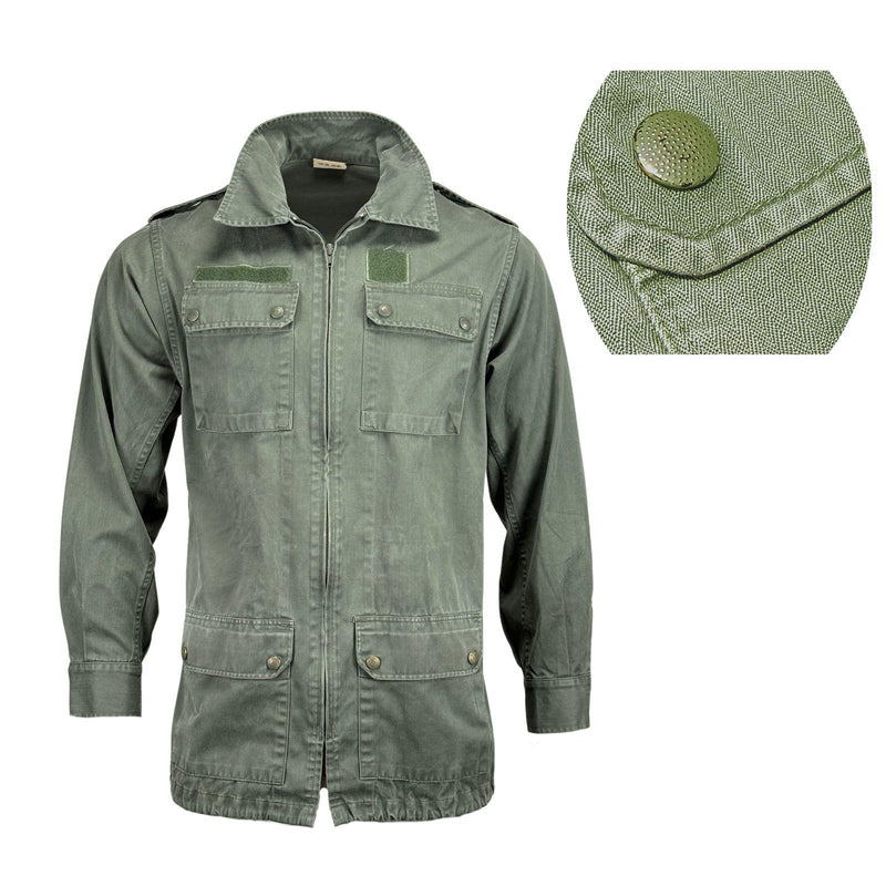 French Airforce Herringbone Twill Field Jacket