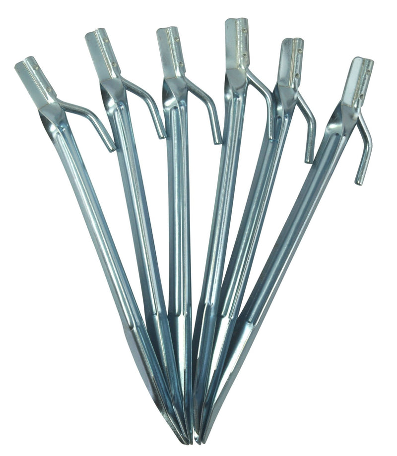 9 Inch Heavy Duty Tent Pegs (Pack of 6) - Goarmy