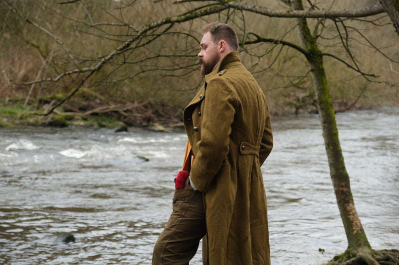 Romanian Army Vintage Wool Greatcoat