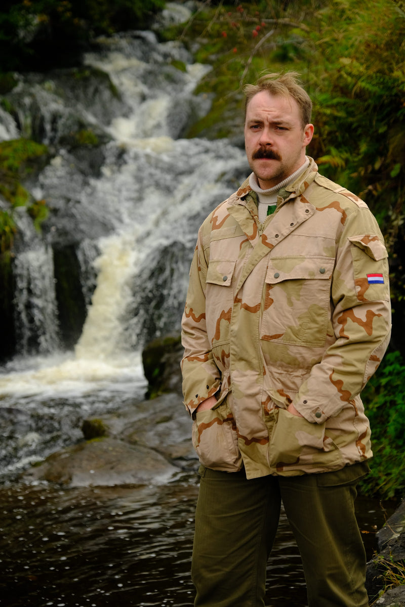 Dutch Army 3 Colour Desert Camo Field Jacket