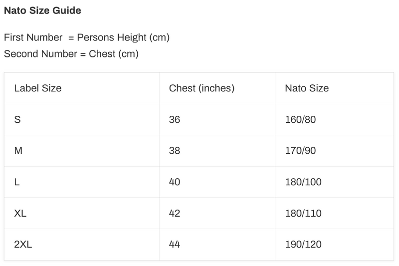 British MTP Lightweight Goretex Jacket