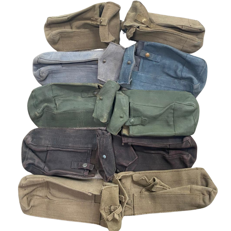 37Pattern WW2 British Army Pouches (Original)