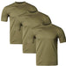 Army Olive Coolmax T-Shirts | 3 Pack - Goarmy