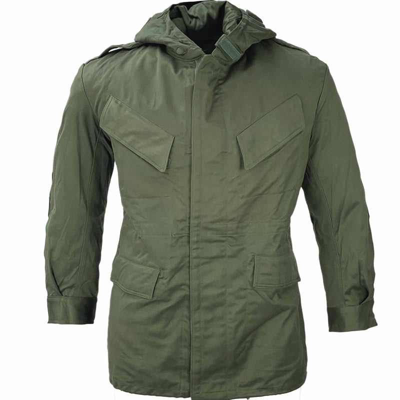 Belgian Army M64 Olive Field Jacket - Waterproof Membrane - Goarmy