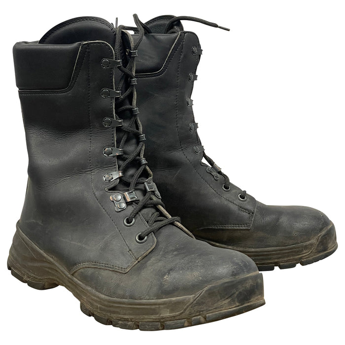 Black Combat Military Safety Boots