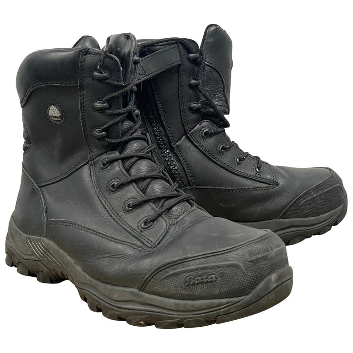 Black Combat Military Safety Boots