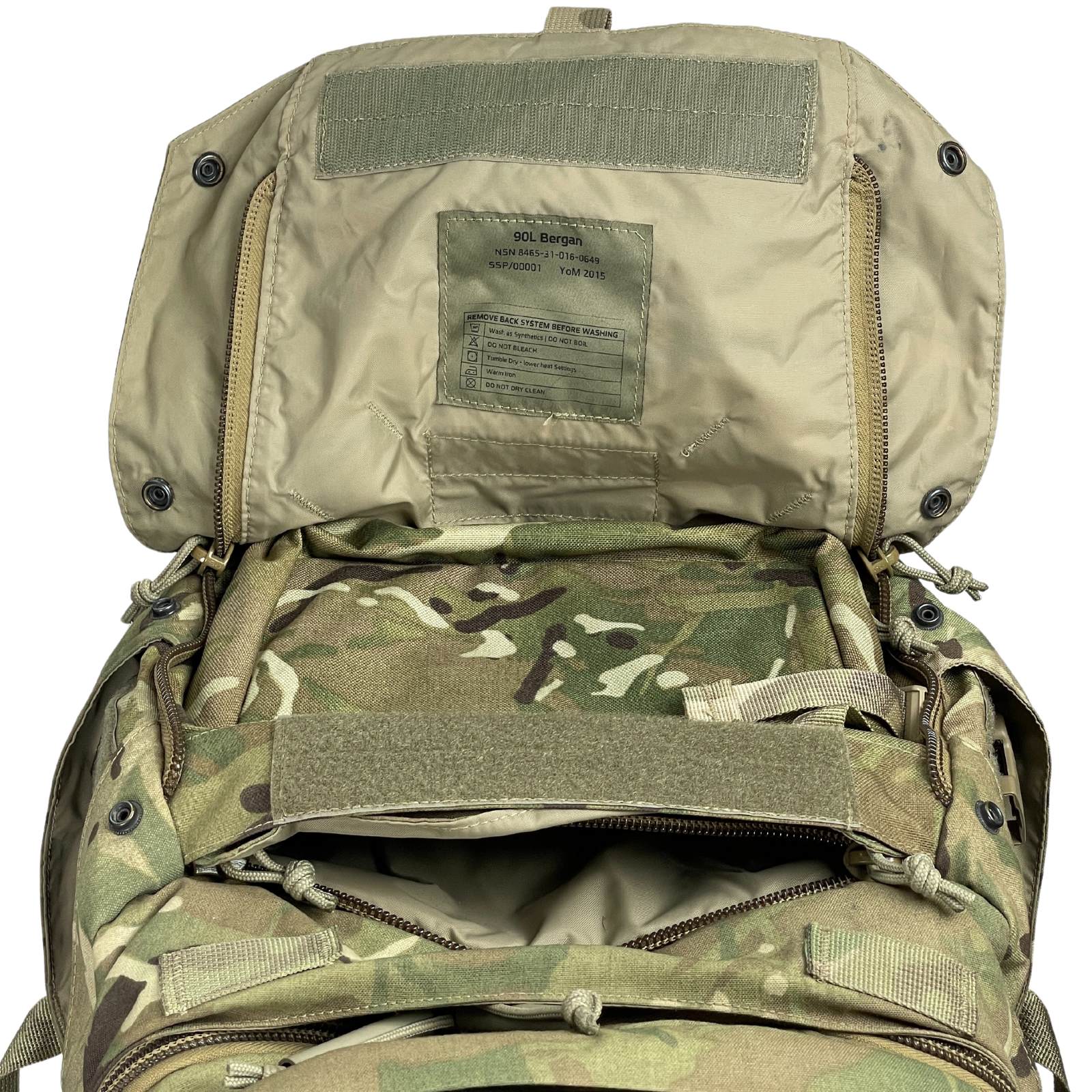 British Army 90L Virtus MTP Bergen | Military Rucksack | Army