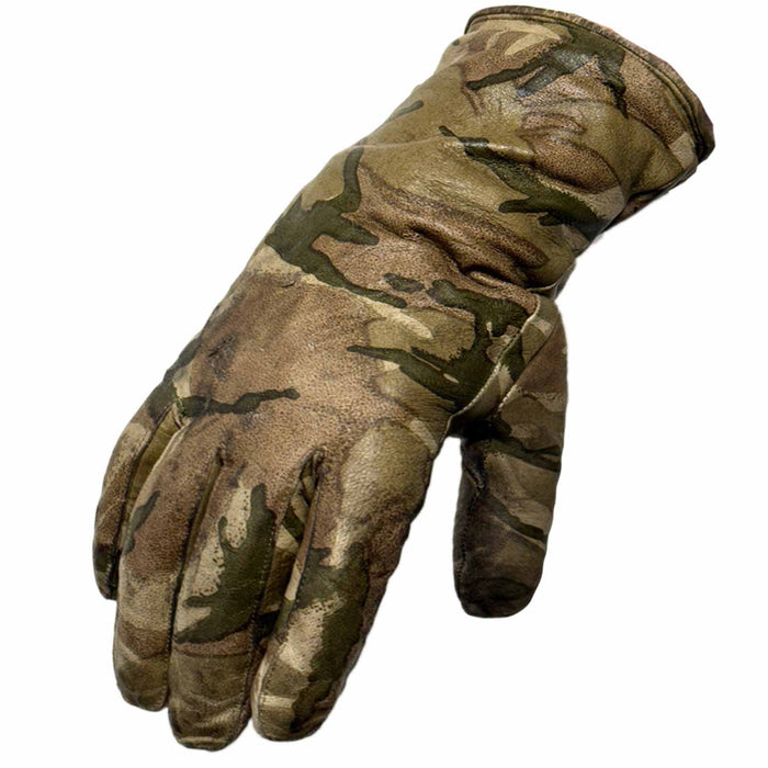 British Army Cold Weather MTP Combat Leather Gloves - Goarmy