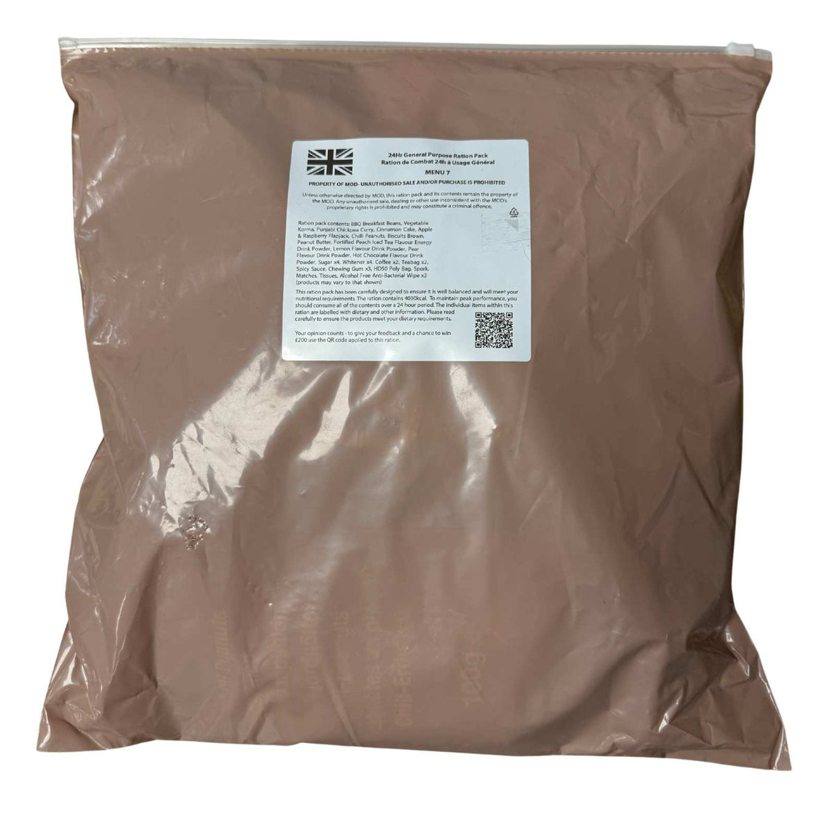 British Army MRE Ration Pack | MRE Meals — Goarmy