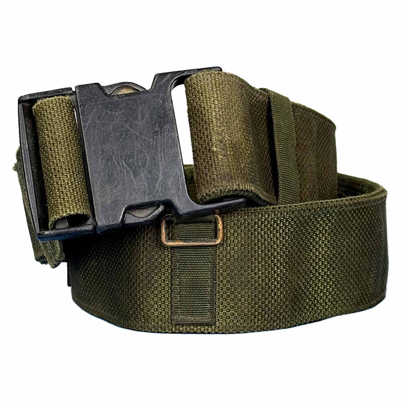 British Army PLCE Olive 60mm Waist Belt Webbing ITW Nexus Buckle - Goarmy