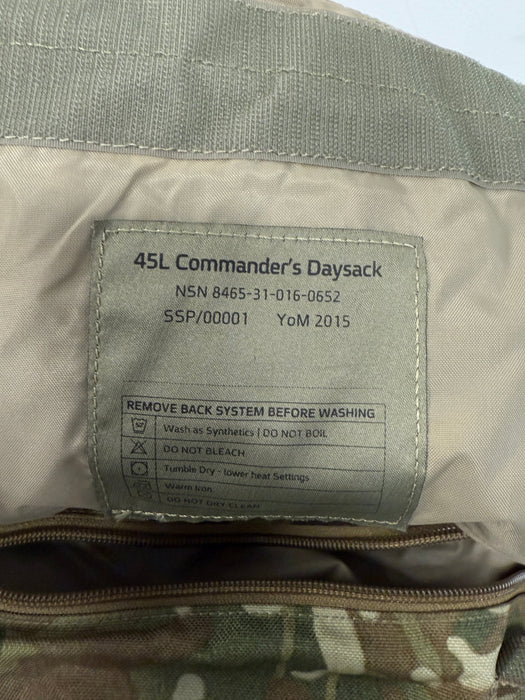 British Army Virtus 45L Commander's Daysack - Goarmy