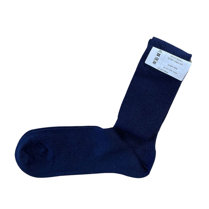 British Navy Thin Wool Long Socks Stockings - Navy - Goarmy