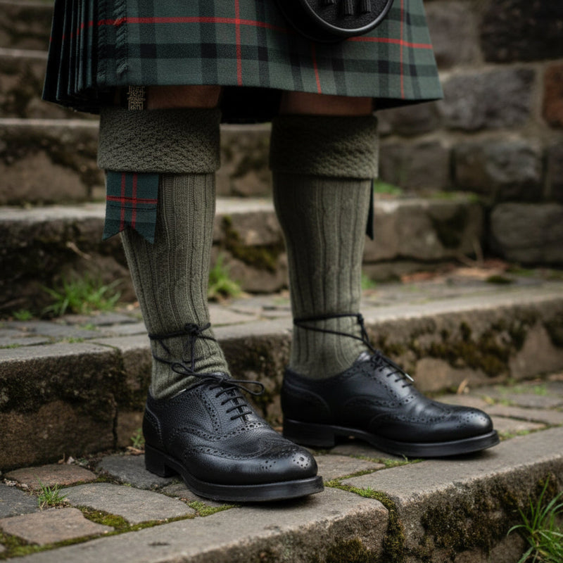 British Army Hobnail Brogues