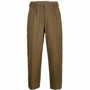 British Army No.2 Dress trousers Brown pants on a white background