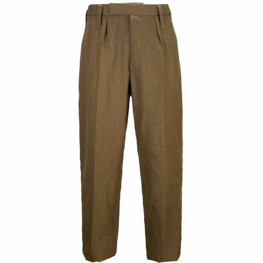 British Army No.2 Dress trousers Brown pants on a white background