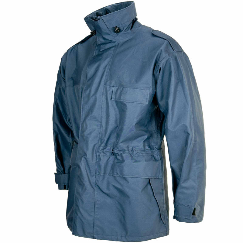 British RAF Blue Goretex Jacket | With Reflective Strip