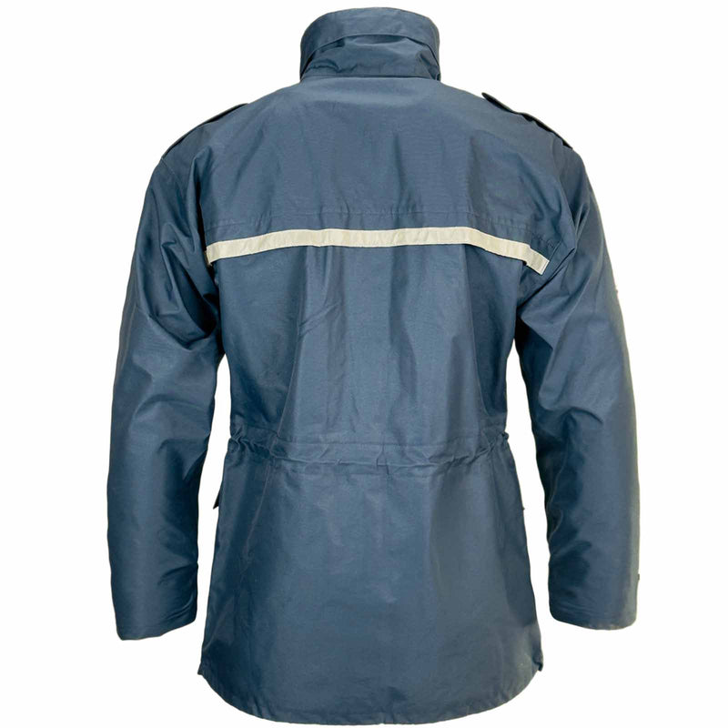 British RAF Blue Goretex Jacket | With Reflective Strip