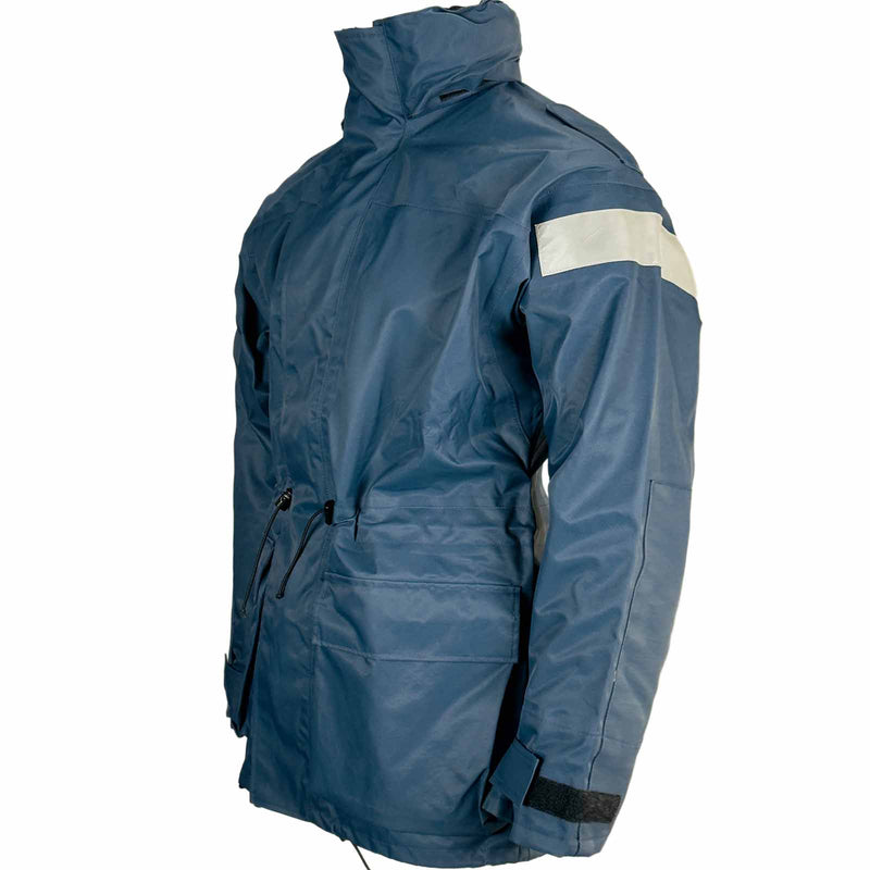 British RAF Blue Goretex Jacket | With Reflective Strip