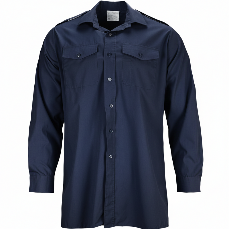 RAF Blue Long Sleeve Working Dress Shirt