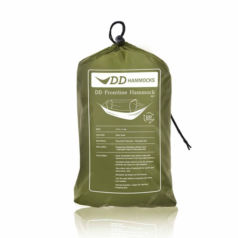 DD Frontline Recycled Hammock Olive Drab - Goarmy
