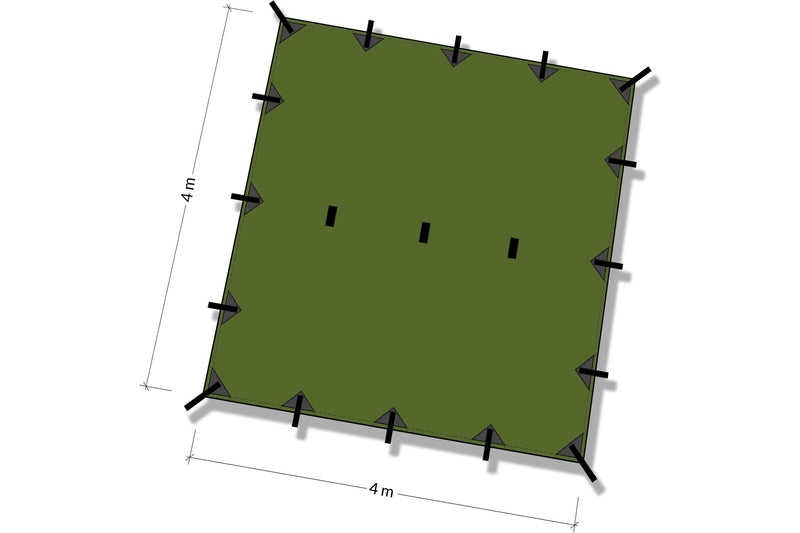 DD Tarp 4x4 meters — Goarmy