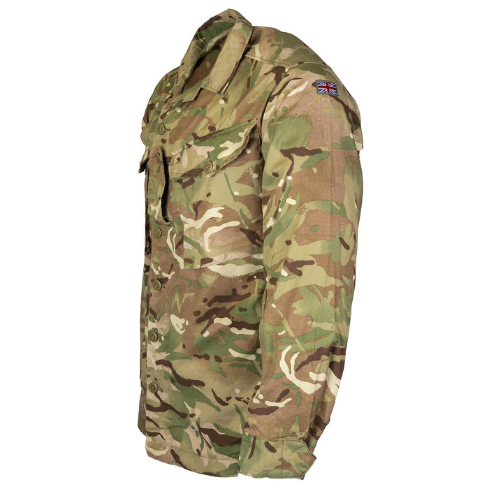 DISTRESSED British Army MTP Barrack Combat Shirt - Goarmy