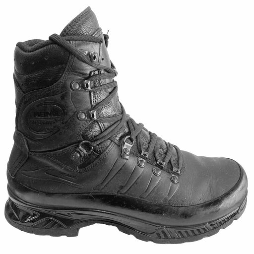 DISTRESSED German Army Meindl Black GORE-TEX® Boots - Goarmy