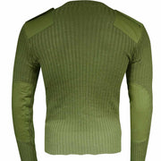 DISTRESSED Green Commando Wool Pullover - Goarmy